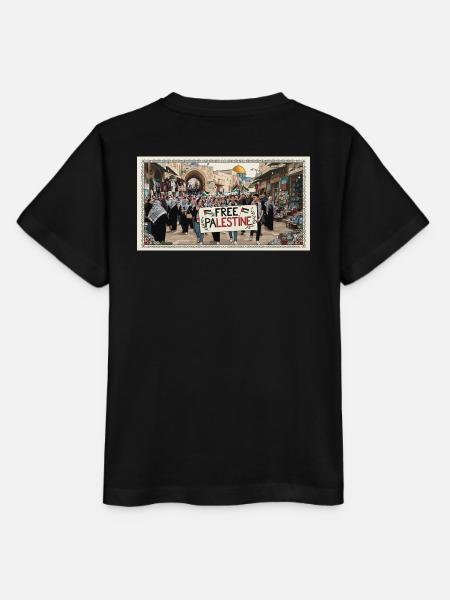 Palästinensische Solidaritätskundgebung - Stanley/Stella Kinder T-Shirt MINI CREATOR - Schwarz