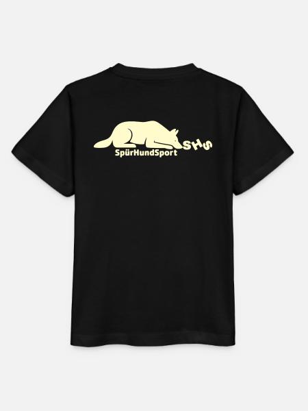 SHS Logo lemon - Stanley/Stella Kinder T-Shirt MINI CREATOR  - Schwarz