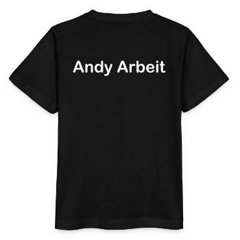 Andy Work - T-shirt bio MINI CREATOR Stanley/Stella Enfant - noir - Dos - Mikhail (115cm)