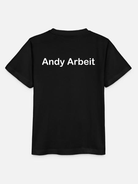 Andy Arbeit - Stanley/Stella Kinder T-Shirt MINI CREATOR  - Schwarz