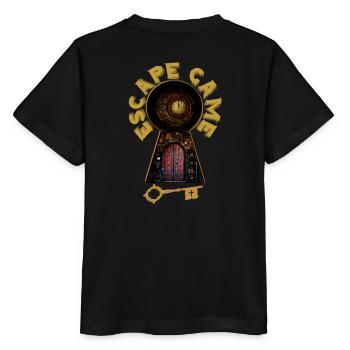 ESCAPE SPIEL SERRURRE TOR ZEIT - Stanley/Stella Kinder T-Shirt MINI CREATOR  - Schwarz - Hinten - Mikhail (115cm)