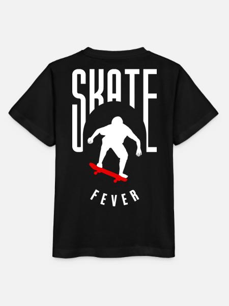 Skateboard and skater design. In Collen design - Stanley/Stella MINI CREATOR Kids’ T-Shirt - black