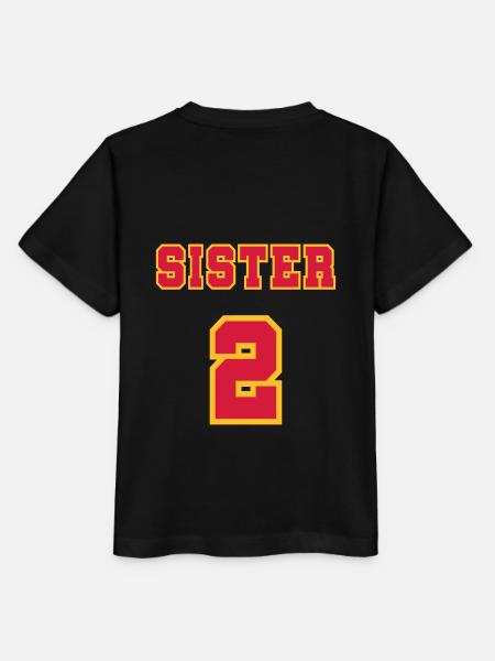 Sister 2 - Stanley/Stella Kinder T-Shirt MINI CREATOR  - Schwarz
