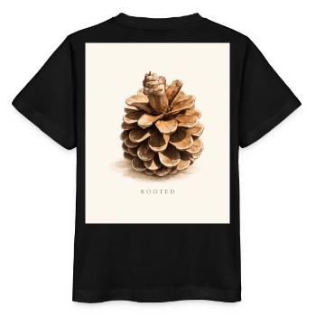 enraciné - T-shirt bio MINI CREATOR Stanley/Stella Enfant - noir - Dos - Mikhail (115cm)