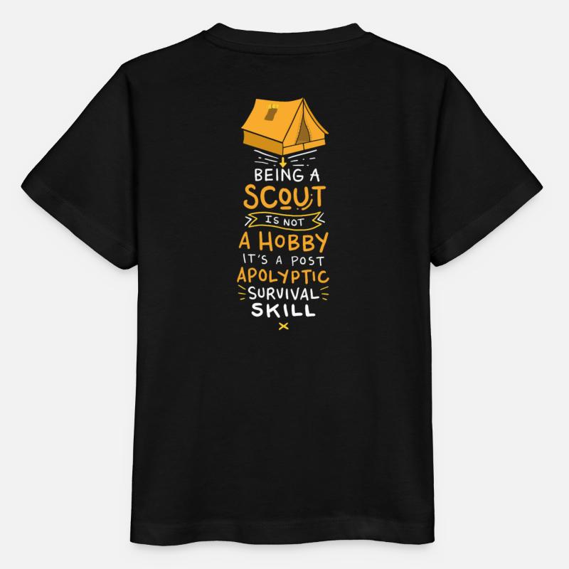 scout - T-shirt bio MINI CREATOR Stanley/Stella Enfant - noir