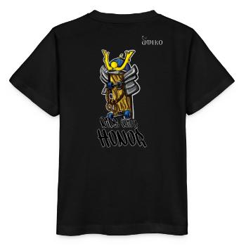 Fahr mit Ehre - Stanley/Stella Kinder T-Shirt MINI CREATOR  - Schwarz - Hinten - Mikhail (115cm)