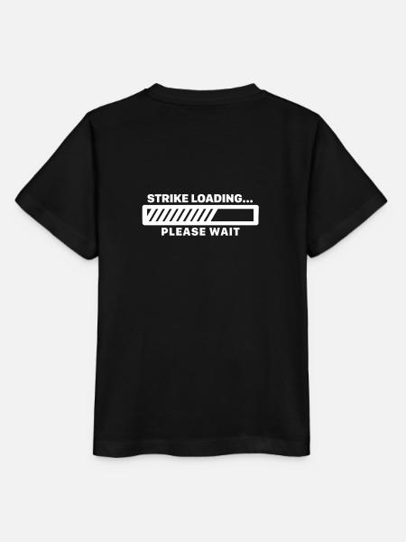 Bowling Ladebalken Strike Loading Geschenk - Stanley/Stella Kinder T-Shirt MINI CREATOR  - Schwarz