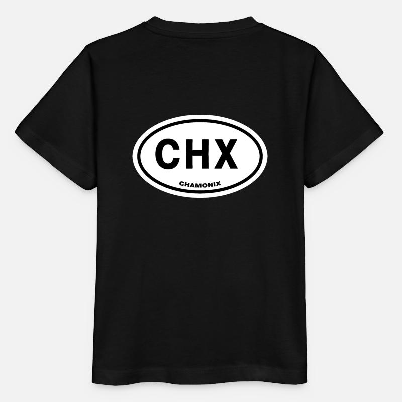 CHX Chamonix - T-shirt bio MINI CREATOR Stanley/Stella Enfant - noir