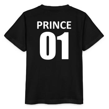 prince 01 - Stanley/Stella MINI CREATOR Kids’ T-Shirt - black - Back - Mikhail (115cm)