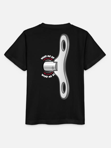 Zieh mich auf - Stanley/Stella Kinder T-Shirt MINI CREATOR - Schwarz