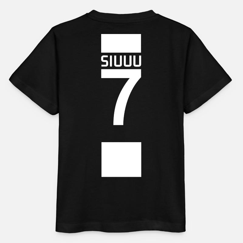 Siuuu - Stanley/Stella Kinder T-Shirt MINI CREATOR  - Schwarz