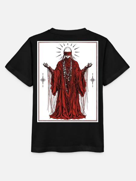 Karmesinrote Augenbindende Entität Halloween - Stanley/Stella Kinder T-Shirt MINI CREATOR  - Schwarz