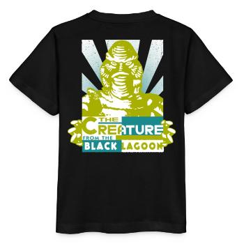 Universal Monsters Black Lagoon Creature - T-shirt bio MINI CREATOR Stanley/Stella Enfant - noir - Dos - Mikhail (115cm)