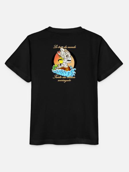 Zitronen-Baiser-Torte - Stanley/Stella Kinder T-Shirt MINI CREATOR  - Schwarz