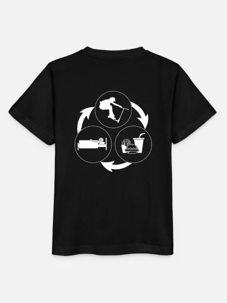Freestyle Scooter - Stanley/Stella Kinder T-Shirt MINI CREATOR - Schwarz