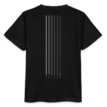Guitar - Stanley/Stella Kinder T-Shirt MINI CREATOR  - Schwarz - Hinten - Mikhail (115cm)