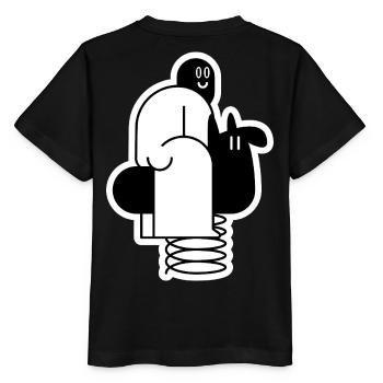 Swinging Thug - Stanley/Stella MINI CREATOR Kids’ T-Shirt - black - Back - Mikhail (115cm)