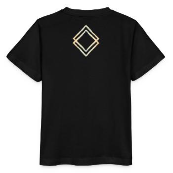 Geo Loop - Stanley/Stella Kinder T-Shirt MINI CREATOR  - Schwarz - Hinten - Mikhail (115cm)