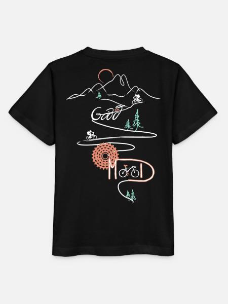 GoodMoodBike - Stanley/Stella Kinder T-Shirt MINI CREATOR - Schwarz