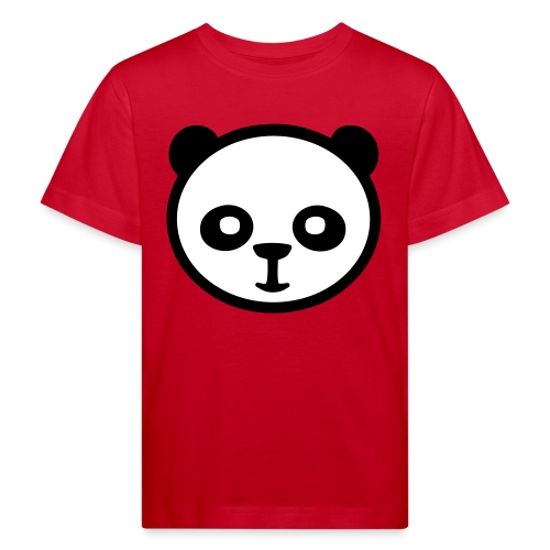 Pandabär, Große Panda, Riesenpanda, Bambusbär - Kinder Bio-T-Shirt