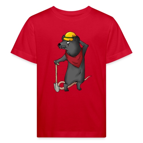 Arbeiter Ratte - Kinder Bio-T-Shirt