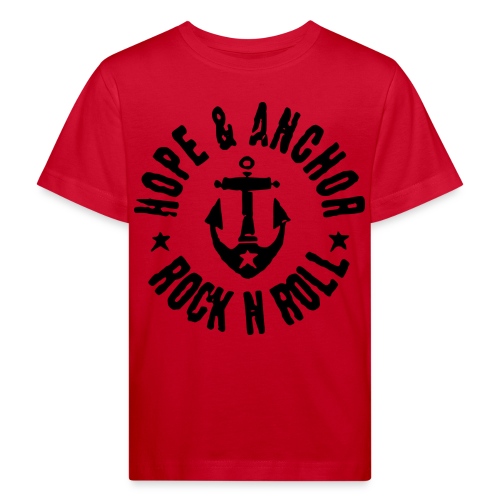 Hope & Anchor - Rock´n´Roll - Kinder Bio-T-Shirt