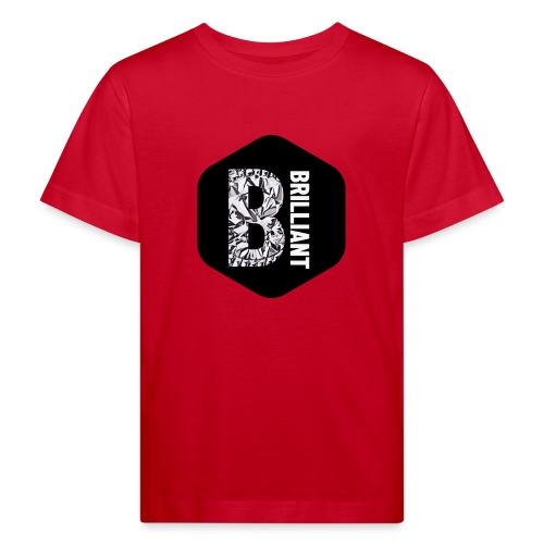B brilliant black - Kinderen Bio-T-shirt