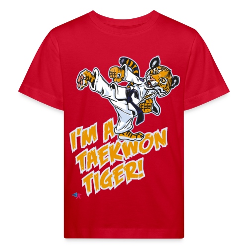 I'm a Discovery Taekwon Tiger! - Kids' Organic T-Shirt