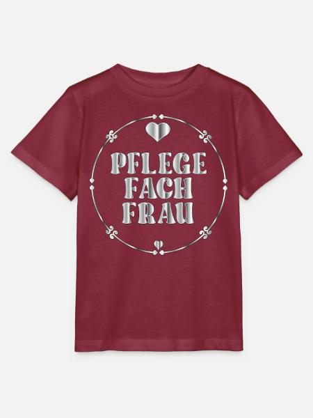 Abschied Pflegefachfrau - Stanley/Stella Kinder T-Shirt MINI CREATOR - Burgunderrot