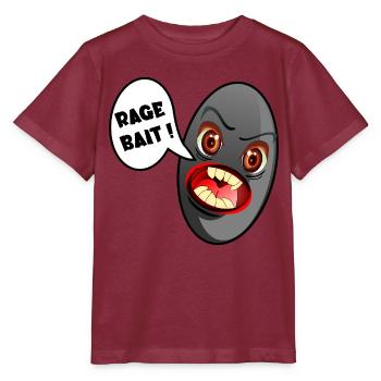 Olive Emotionen, Soziale Medien - Stanley/Stella Kinder T-Shirt MINI CREATOR  - Burgunderrot - Vorne - Kain (125cm)