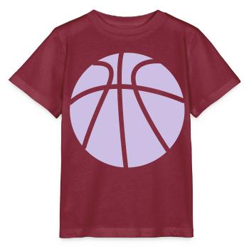 basket - T-shirt bio MINI CREATOR Stanley/Stella Enfant - bordeaux - Devant - Kain (125cm)