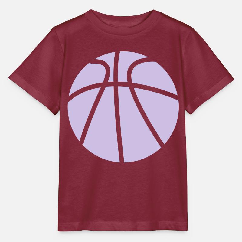 basket - T-shirt bio MINI CREATOR Stanley/Stella Enfant - bordeaux
