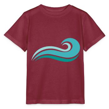 Wave - Stanley/Stella MINI CREATOR Kids’ T-Shirt - burgundy - Front - Kain (125cm)