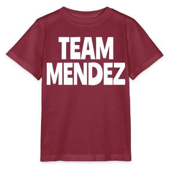 team mendez - T-shirt bio MINI CREATOR Stanley/Stella Enfant - bordeaux - Devant - Kain (125cm)