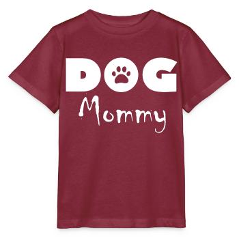 Dog dog - Stanley/Stella MINI CREATOR Kids’ T-Shirt - burgundy - Front - Kain (125cm)