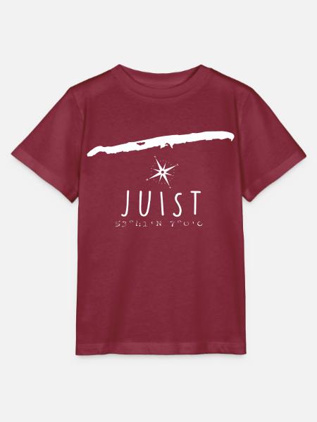Juist Herzschlag Nordsee Geschenk - Stanley/Stella Kinder T-Shirt MINI CREATOR - Burgunderrot