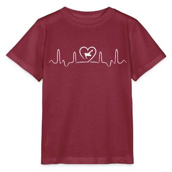 Fußball - Stanley/Stella Kinder T-Shirt MINI CREATOR  - Burgunderrot - Vorne - Kain (125cm)