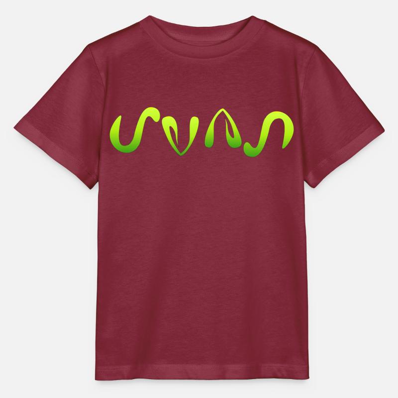 Sven - T-shirt bio MINI CREATOR Stanley/Stella Enfant - bordeaux