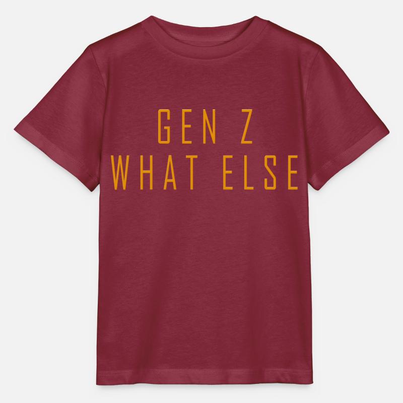 Génération Z : autres - T-shirt bio MINI CREATOR Stanley/Stella Enfant - bordeaux