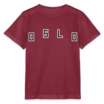 Oslo - Stanley/Stella Kinder T-Shirt MINI CREATOR  - Burgunderrot - Vorne - Kain (125cm)
