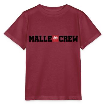 Malle Crew Mallorca - T-shirt bio MINI CREATOR Stanley/Stella Enfant - bordeaux - Devant - Kain (125cm)