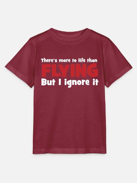 fliegen - Stanley/Stella Kinder T-Shirt MINI CREATOR - Burgunderrot