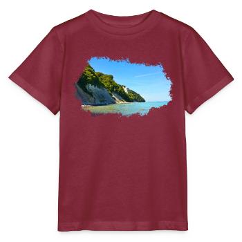 Island of Rügen Baltic Sea - Stanley/Stella MINI CREATOR Kids’ T-Shirt - burgundy - Front - Kain (125cm)