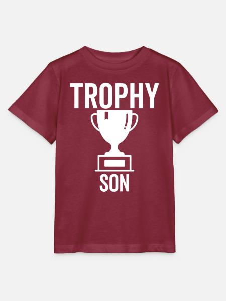 Trophäe Sohn - Stanley/Stella Kinder T-Shirt MINI CREATOR - Burgunderrot
