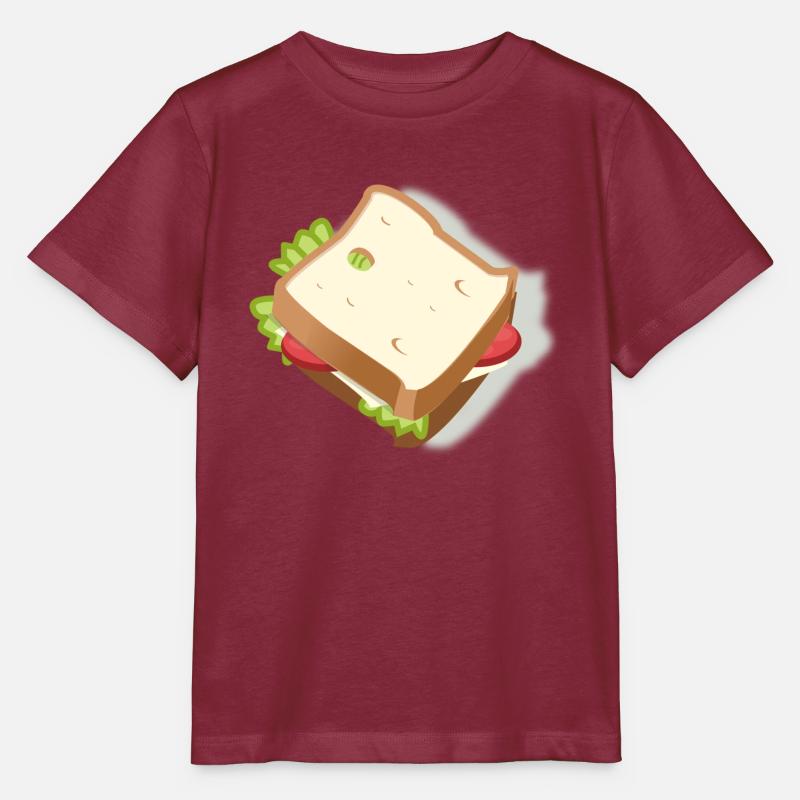 sandwich - T-shirt bio MINI CREATOR Stanley/Stella Enfant - bordeaux