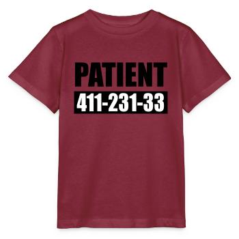patient 666 - Stanley/Stella MINI CREATOR Kids’ T-Shirt - burgundy - Front - Kain (125cm)