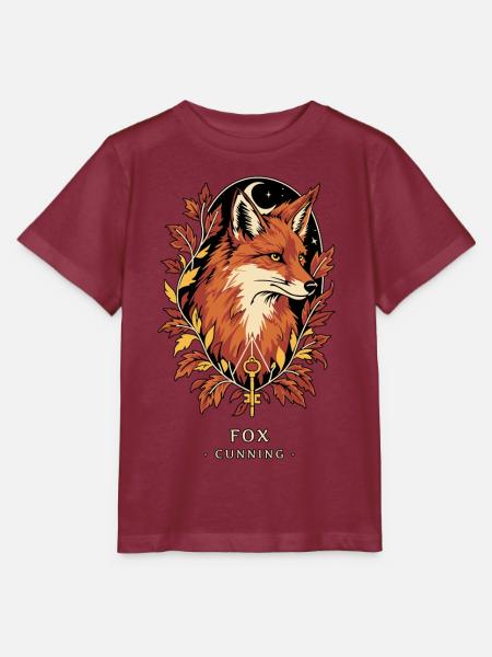 ZORRO TOTEM Einfallsreichtum - Stanley/Stella Kinder T-Shirt MINI CREATOR - Burgunderrot