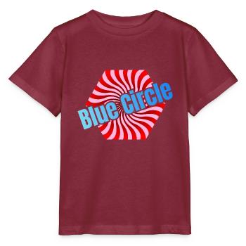 Sweet Hexagonal Candy - Stanley/Stella MINI CREATOR Kids’ T-Shirt - burgundy - Front - Kain (125cm)