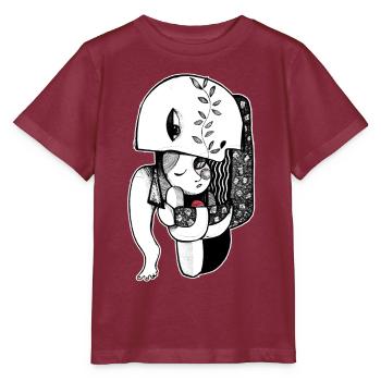 fils de la lune - T-shirt bio MINI CREATOR Stanley/Stella Enfant - bordeaux - Devant - Kain (125cm)