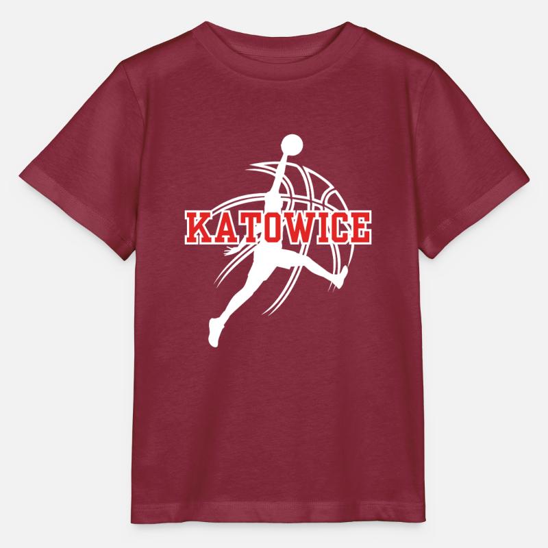 La Pologne, mon pays ! - T-shirt bio MINI CREATOR Stanley/Stella Enfant - bordeaux